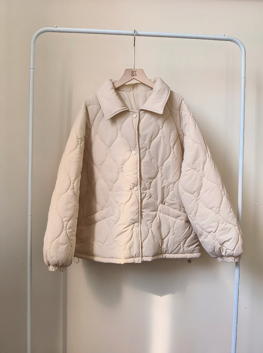 菱柄 ショートコート M00073