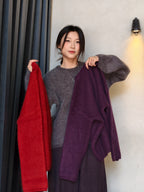 ラウンドネック ロングスリーブセーター M00128