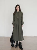 フレンチシャツワンピース M00041